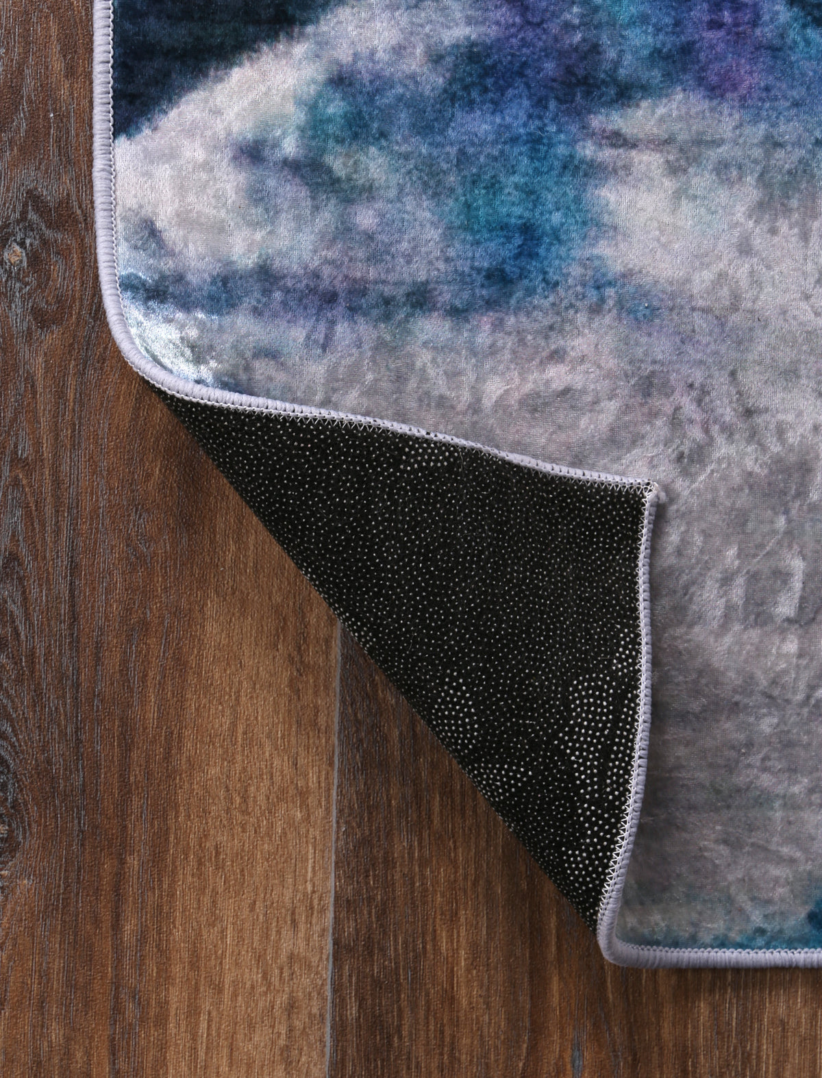 Kinetic Multi Watercolour Pastel Non-Slip Rug - ANGE03