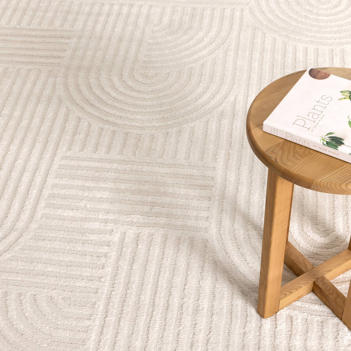 Cascadia Arches Silver Rug