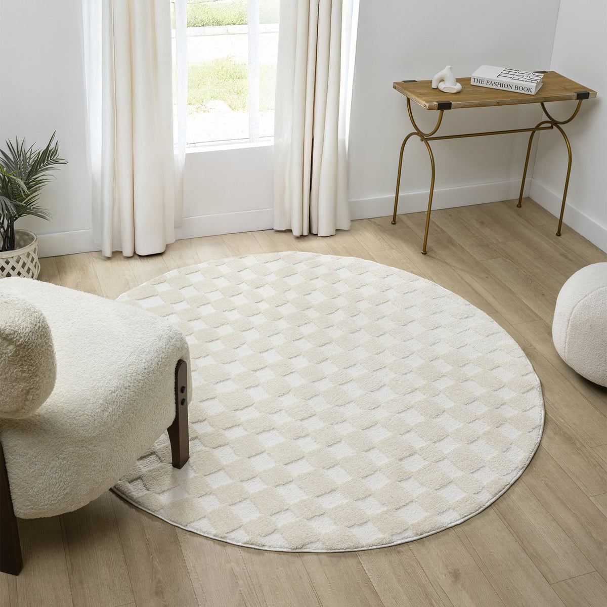 Cherish 665 Linen Round