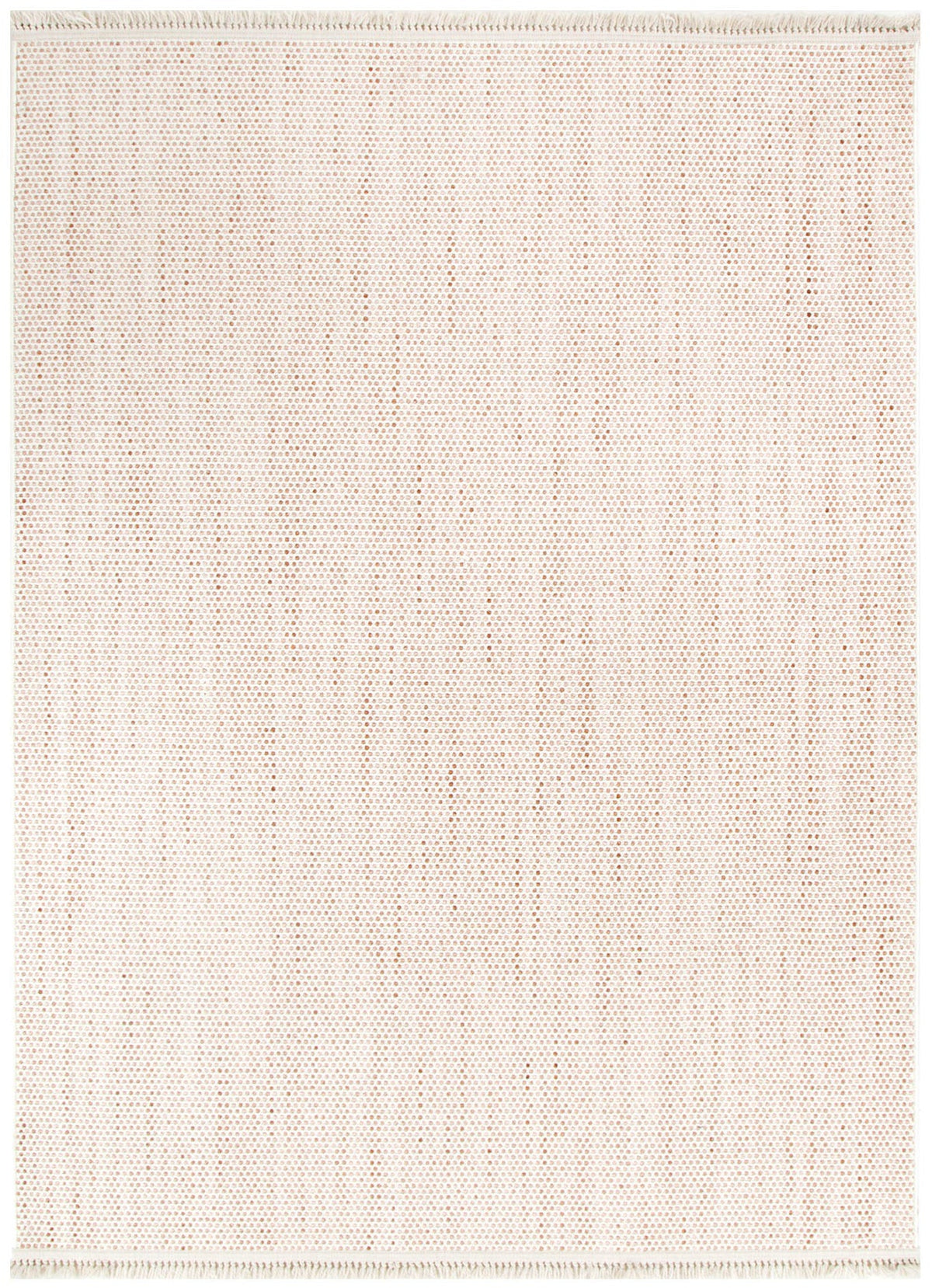Verno Ivory Pink Loop Rug - B003