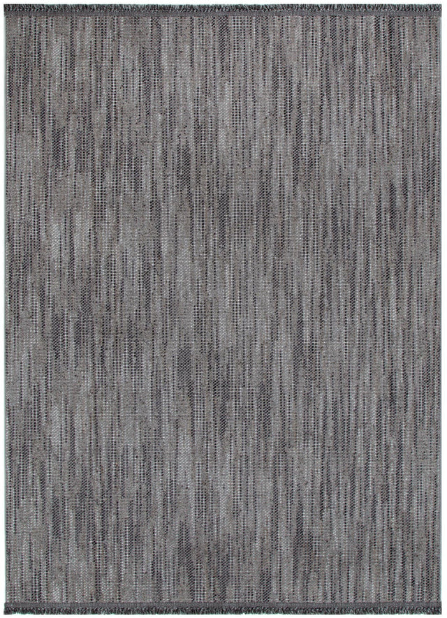 Verno Charcoal Loop Rug - B005