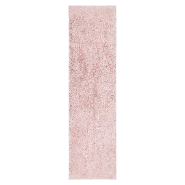 Lyric Machine Washable Shaggy Blush Runner