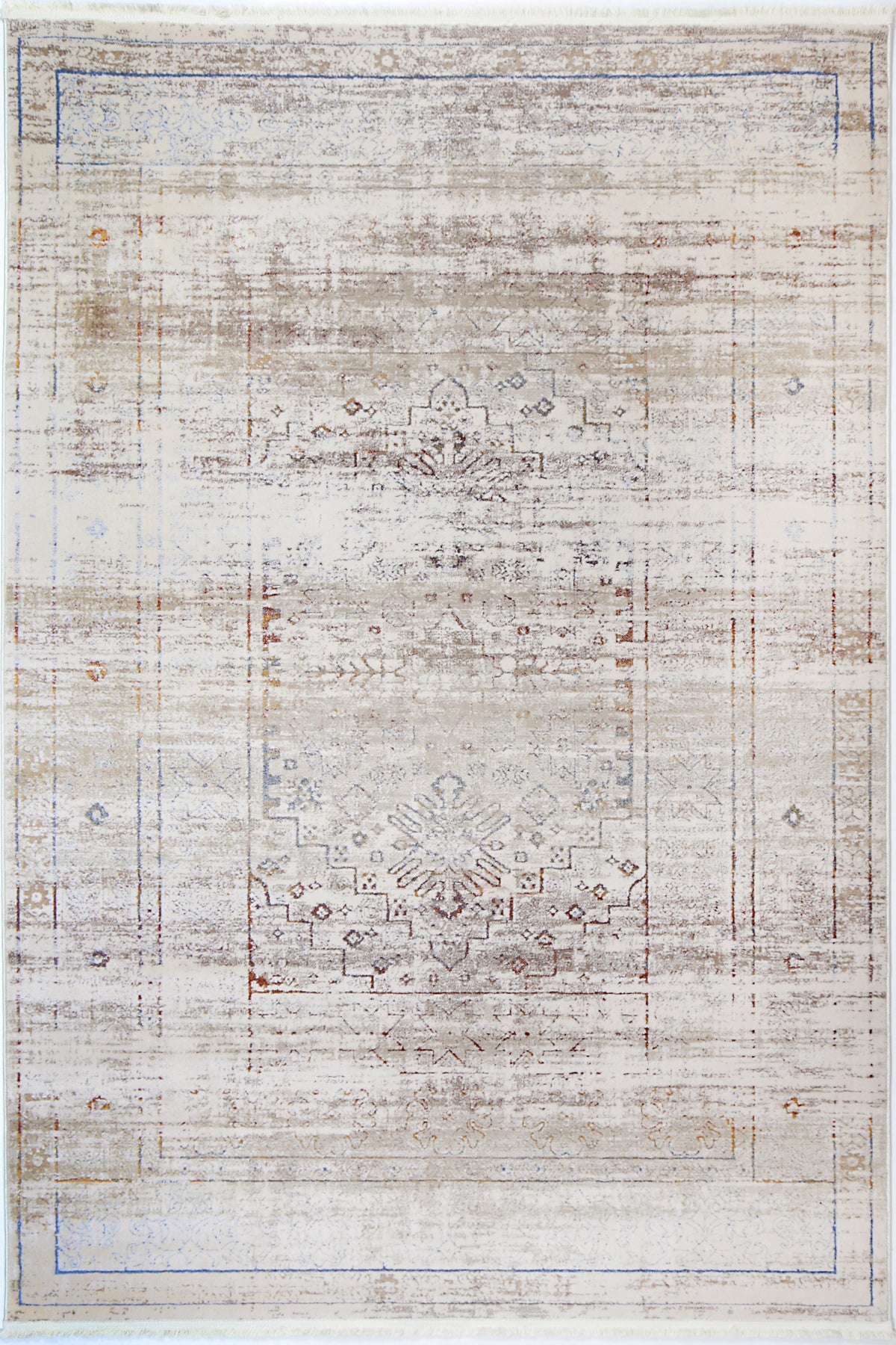 Boho Haven Traditional Beige Multi Rug - 04BMUL