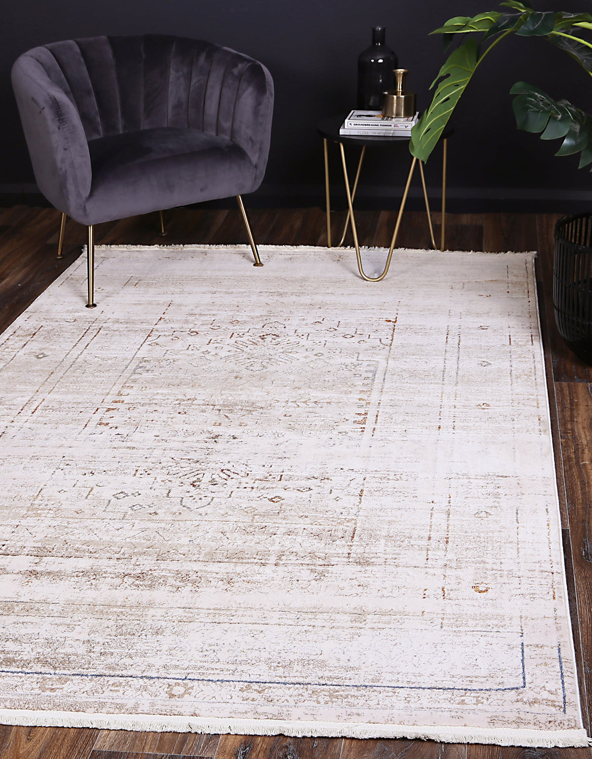 Boho Haven Traditional Beige Multi Rug - 04BMUL
