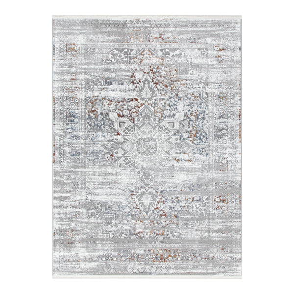 Boho Haven Medalion Grey Multi Rug - 06GMUL