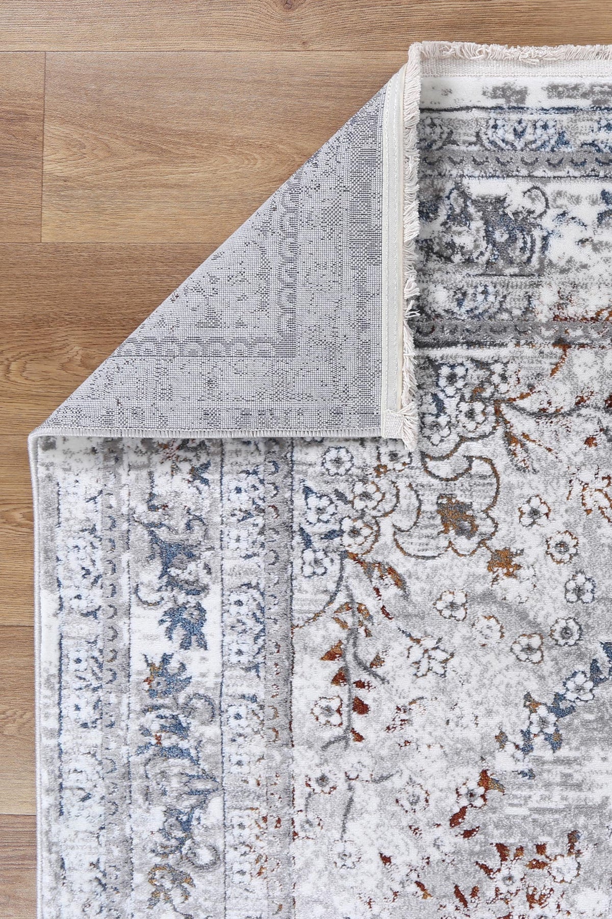 Boho Haven Vintage Medalion Grey Multi Rug - 08GMUL