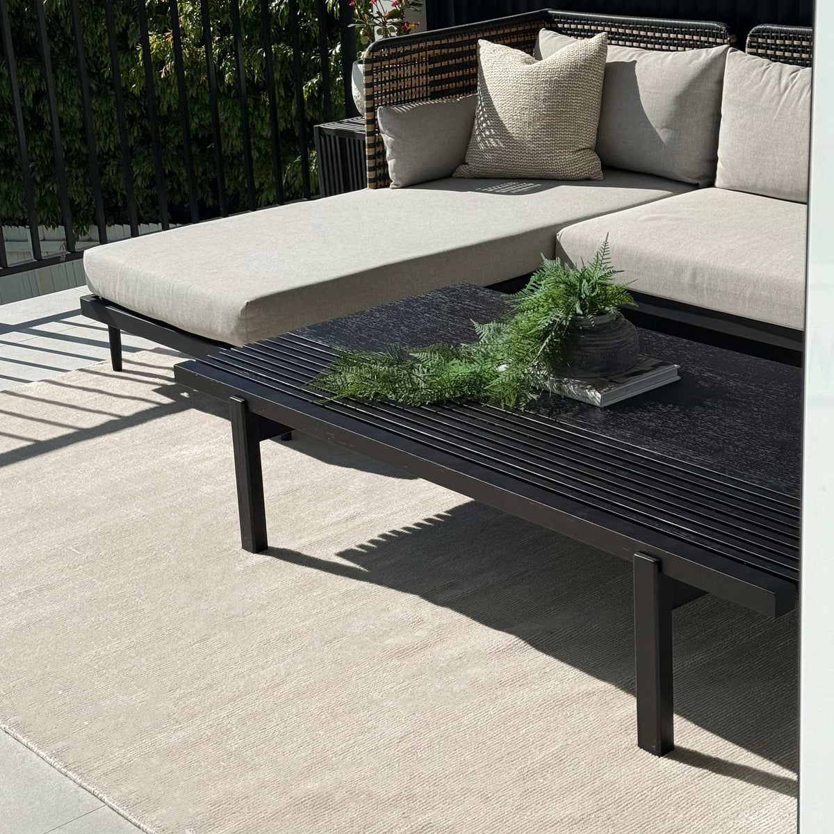 Quay Cream Indoor Outdoor Rug