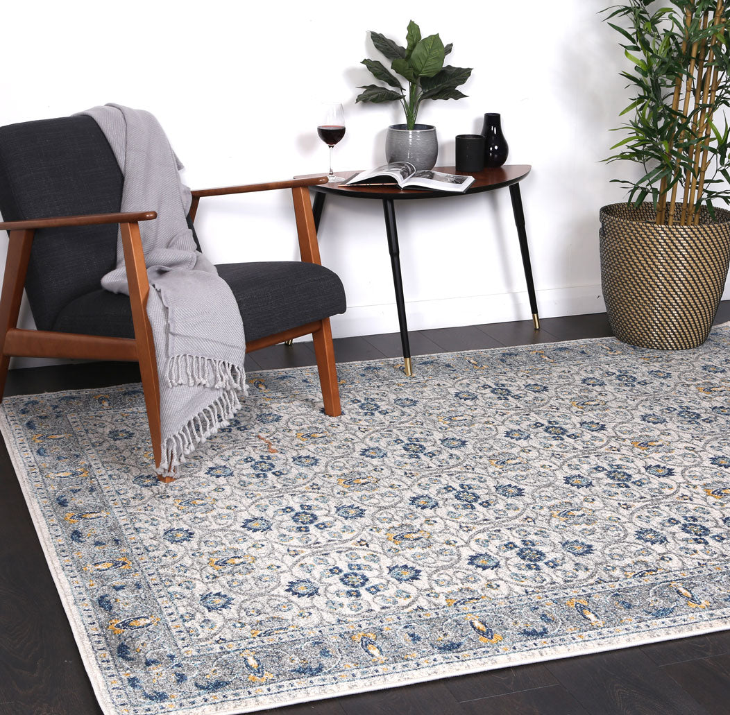 Dainty Rustic Blue Rug