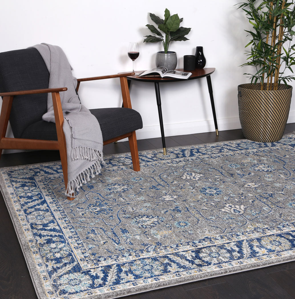 Dainty Royale Blue Rug