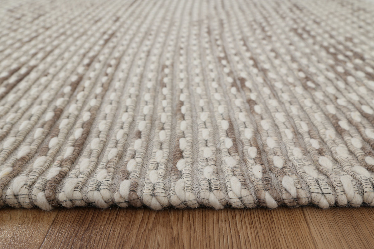 Nia Beige Wool Rug