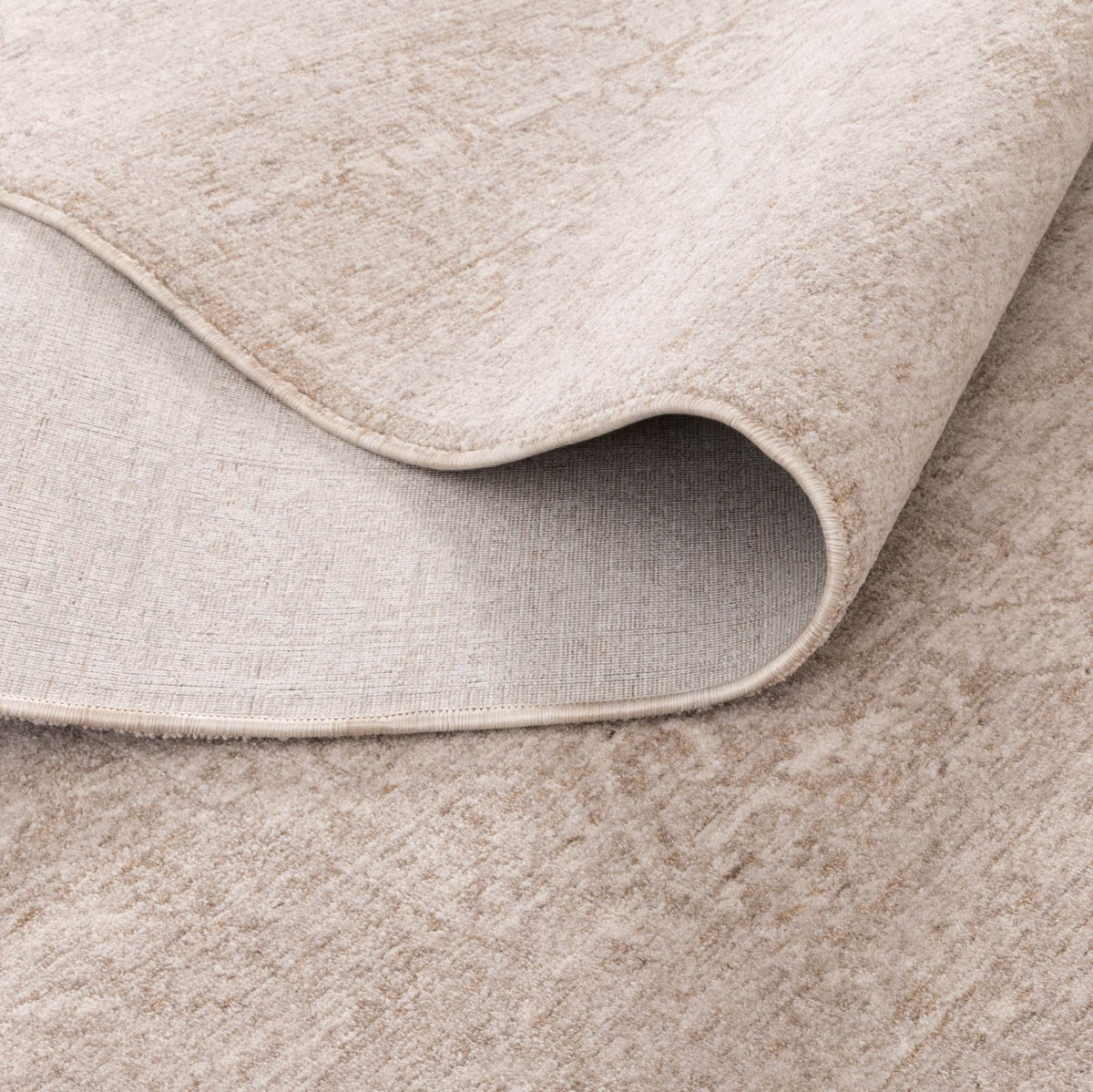 Ancestry Distressed Medallion Beige Rug - H102