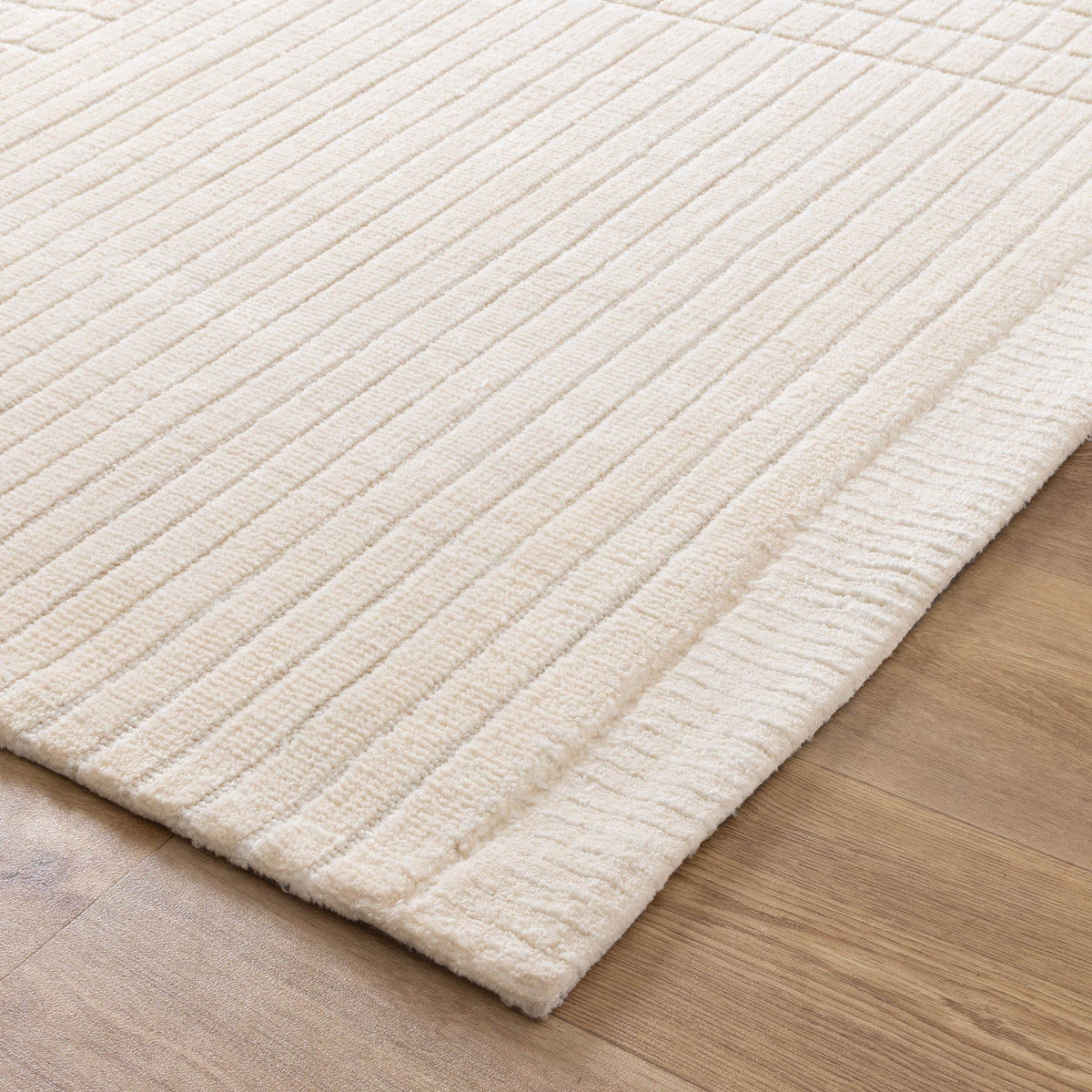 Ravine Ivory Carved Rug - CANYON05