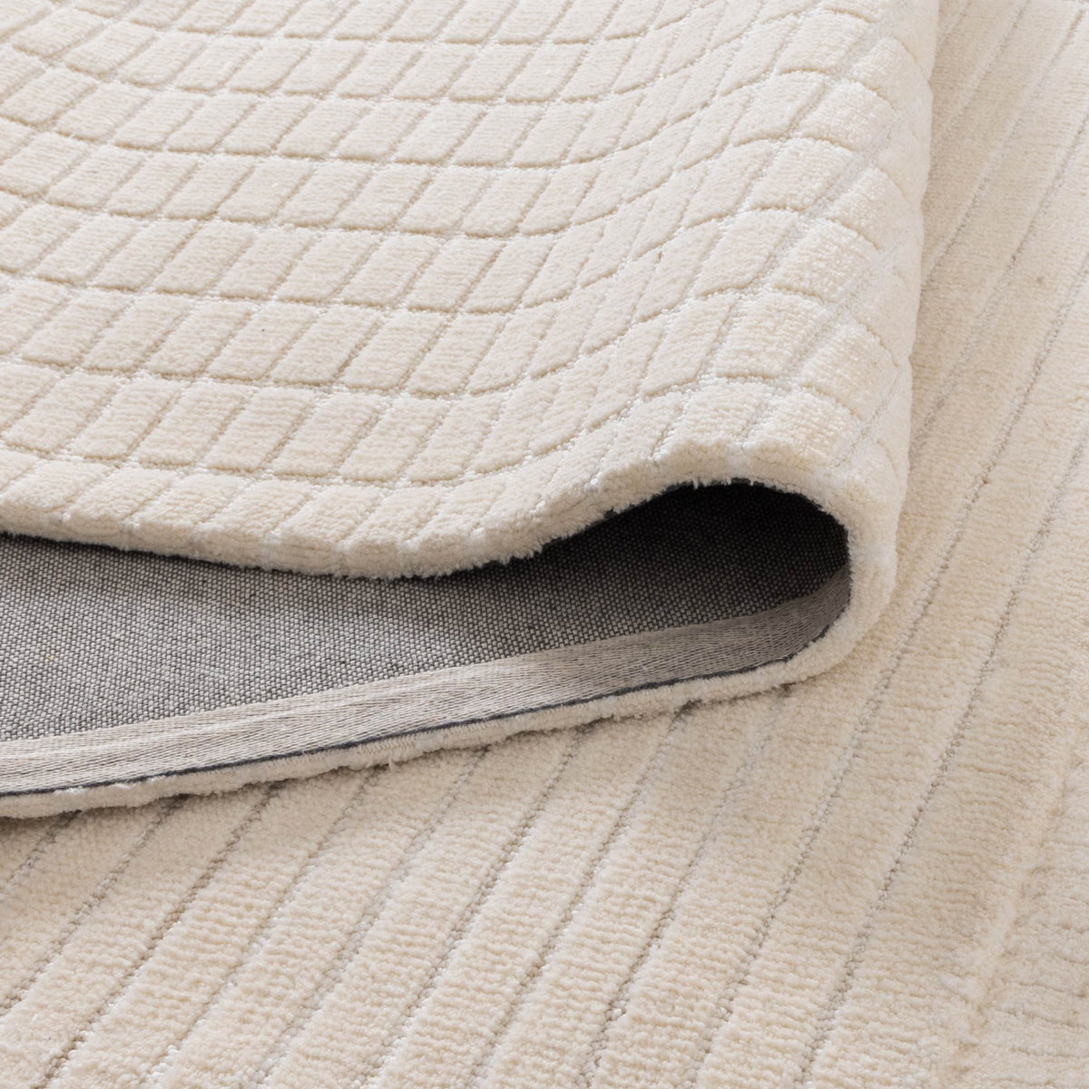 Ravine Ivory Carved Rug - CANYON05