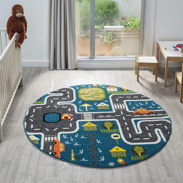 Kidsland 574 Blue Round