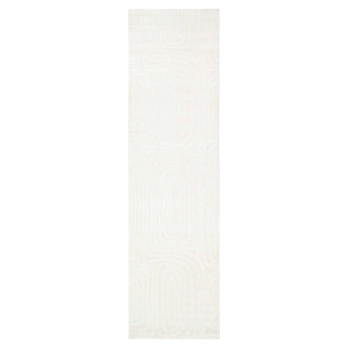 Nila Arch Lines Cream Rug - MIL7: New Arrival