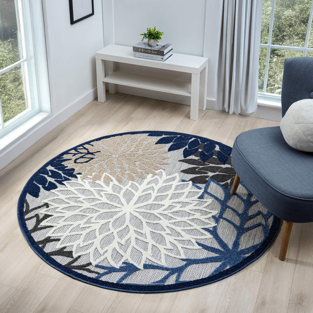 Capri 1210 Blue Round