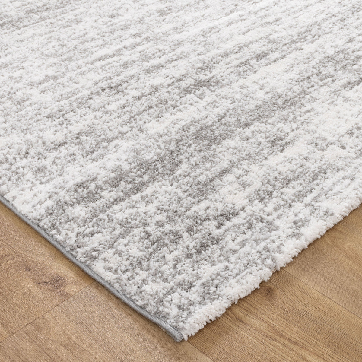 Nolita Canvas Abstract Grey Rug - N008