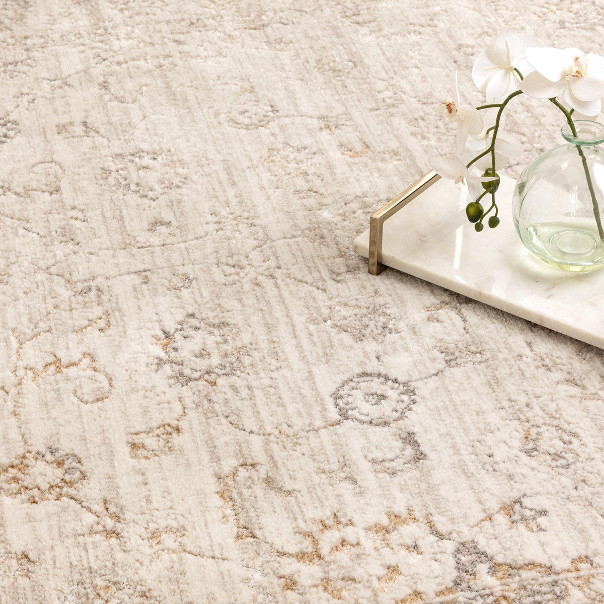 Pierre Cardin Marina Oriental Beige Rug