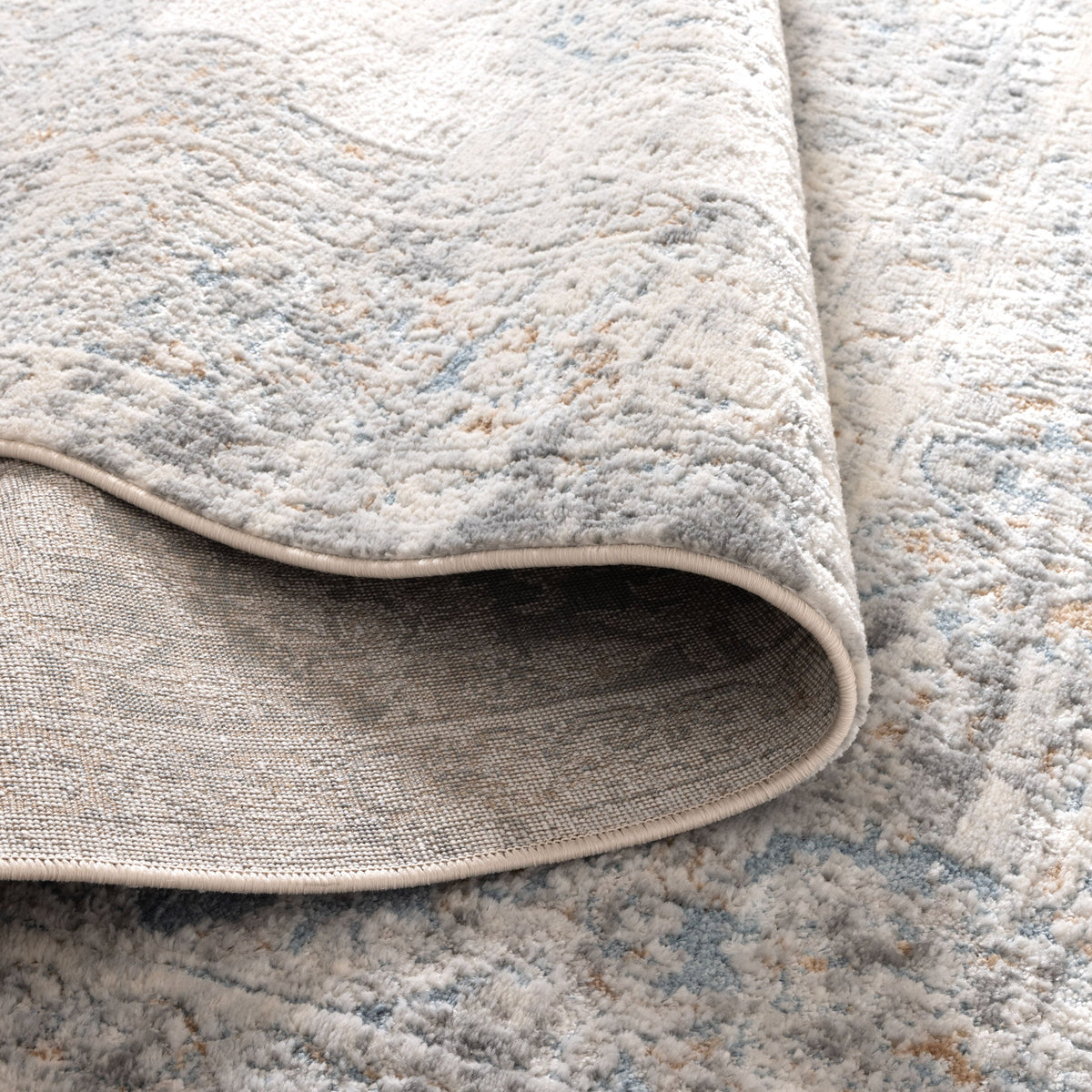 Pierre Cardin Marina Medallion Blue Rug