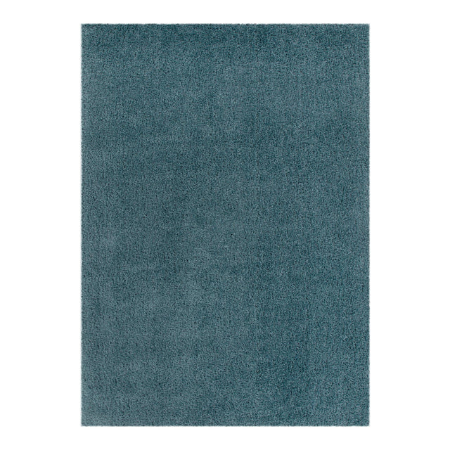 Moonlit Shag Teal Rug