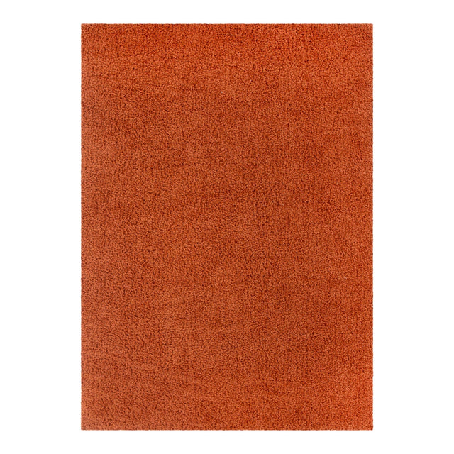 Moonlit Shag Terracotta Rug