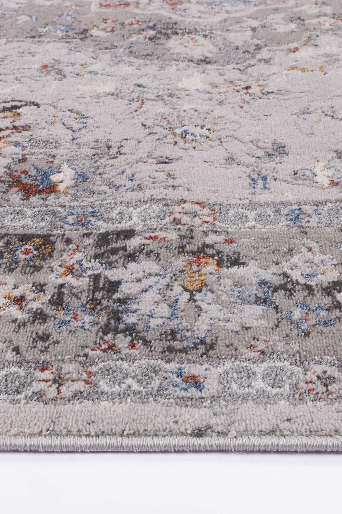 Lisbon Ava Ivory & Blue Traditional Rug