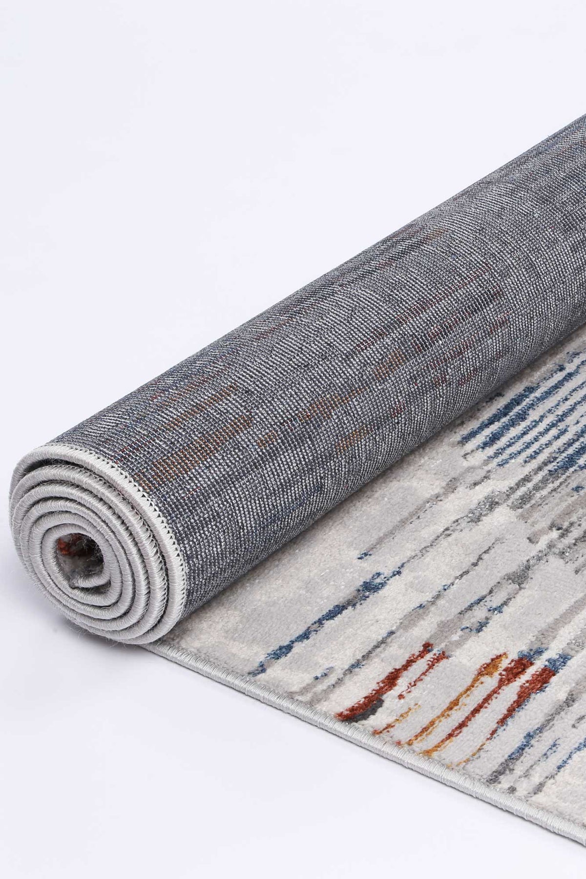 Lisbon Michael Grey & Multi Abstract Rug