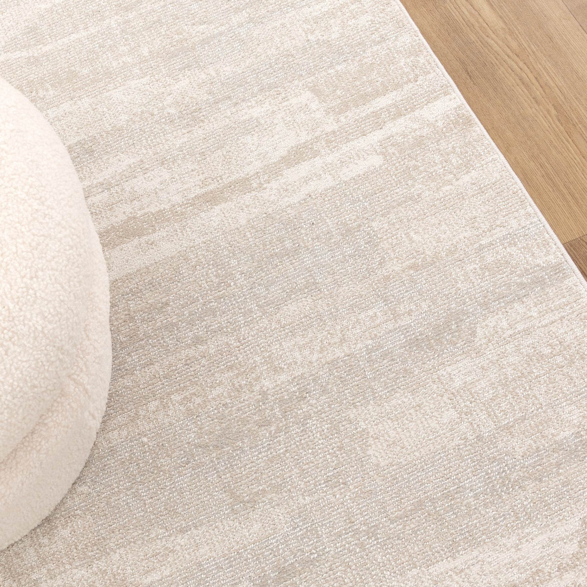 Umbria Watercolour Beige Cream Rug - TOS2