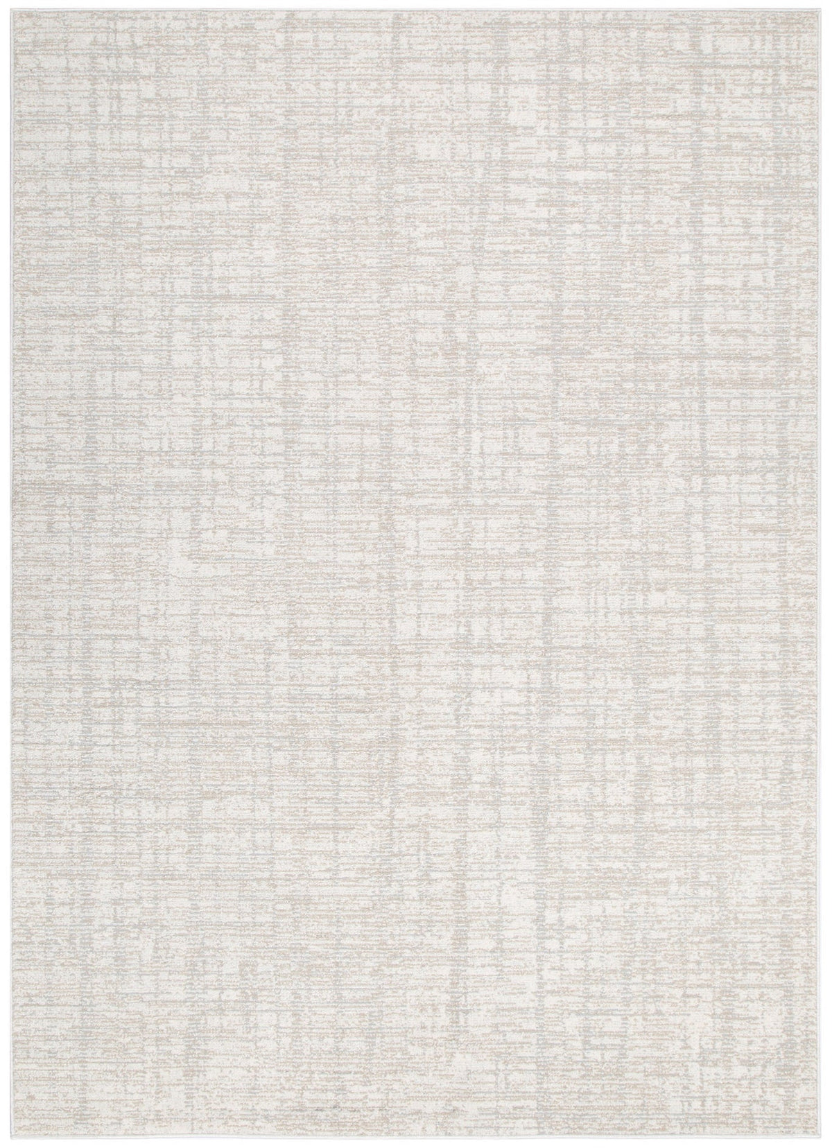 Umbria Distressed Lines Grey Beige Rug - TOS4