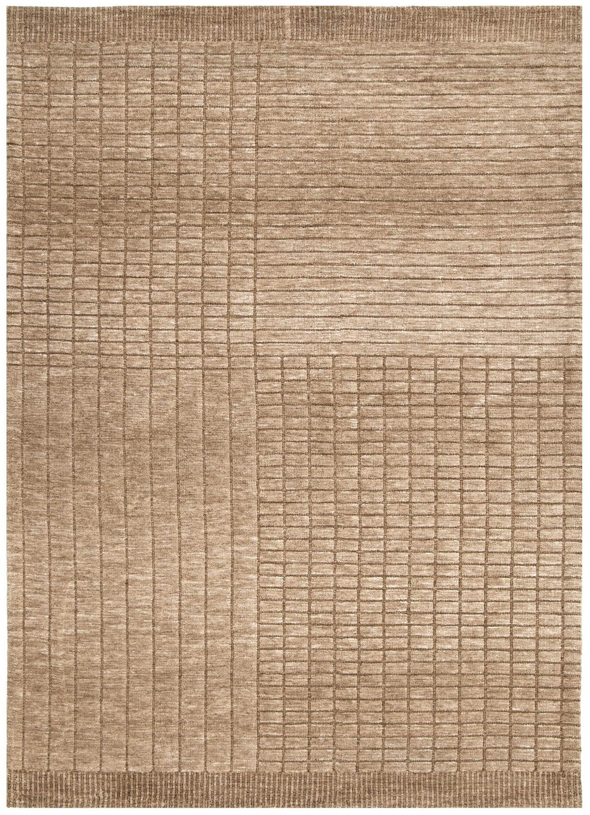 Ravine Warm Sand Carved Rug - CANYON03
