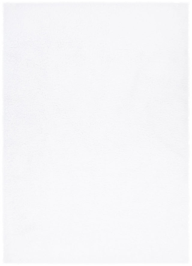 Lyric Machine Washable Shaggy White Rug