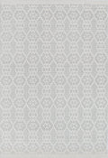 Copacabana Diamond Grey Wool Rug