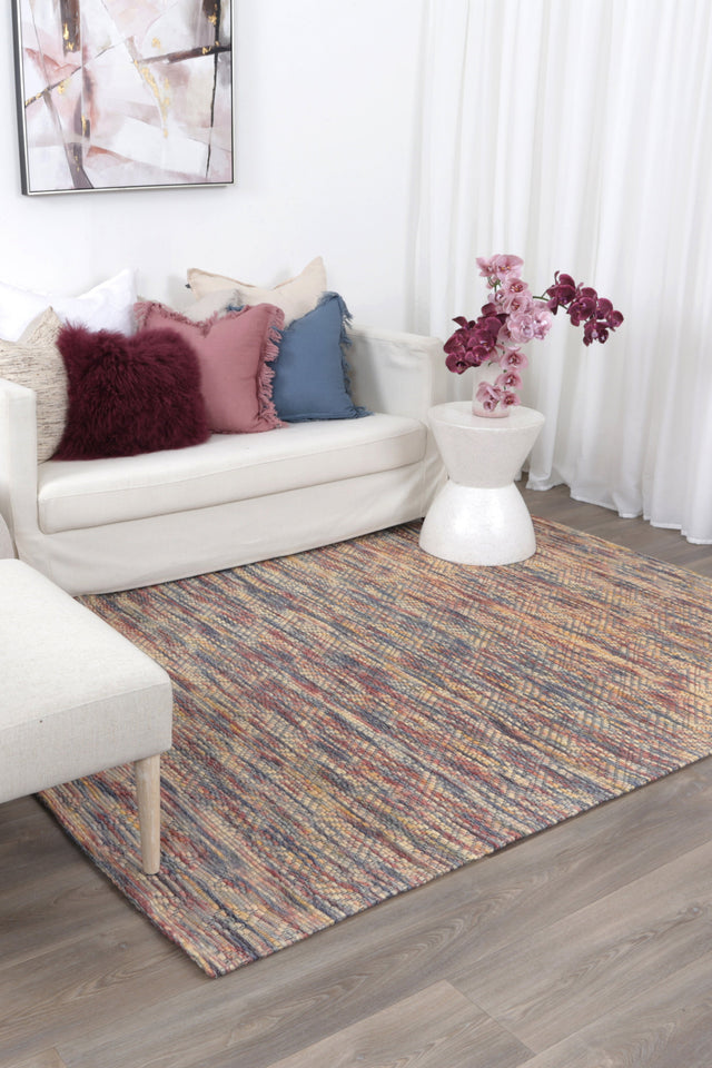 Ipanema Chevron Multi Wool Rug
