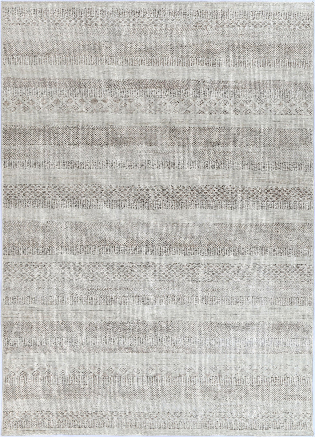 Mojave Lines Desert Beige Washable Rug - VITAL 1093-00