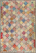 Diamond Vintage Multi Washable Rug - VITAL 2643-00