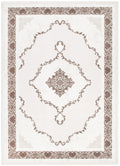 Amalfi Oriental Medallion Brown Rug - AMAL05
