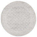 Amritsar Ajnala Cream Round Cotton Blend Rug