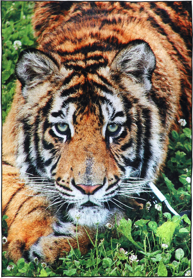 Kinetic Tiger Non-Slip Rug - ANGE06