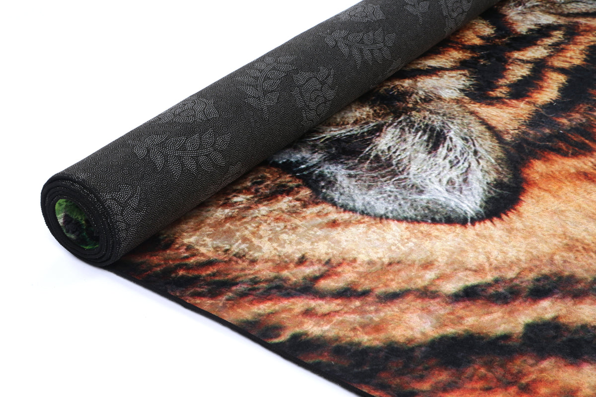 Kinetic Tiger Non-Slip Rug - ANGE06