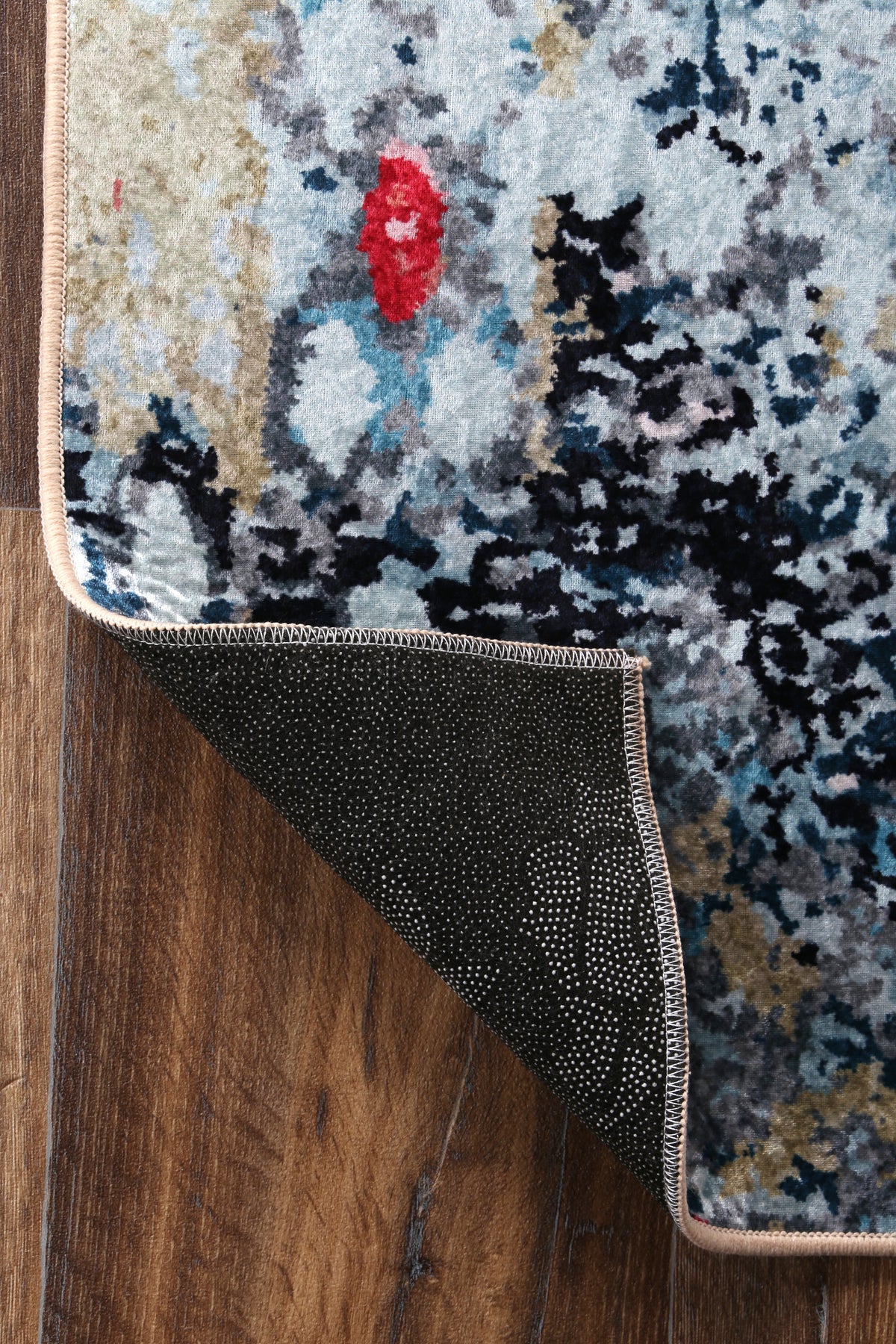Kinetic Boho Multi Non-Slip Rug - ANGE10
