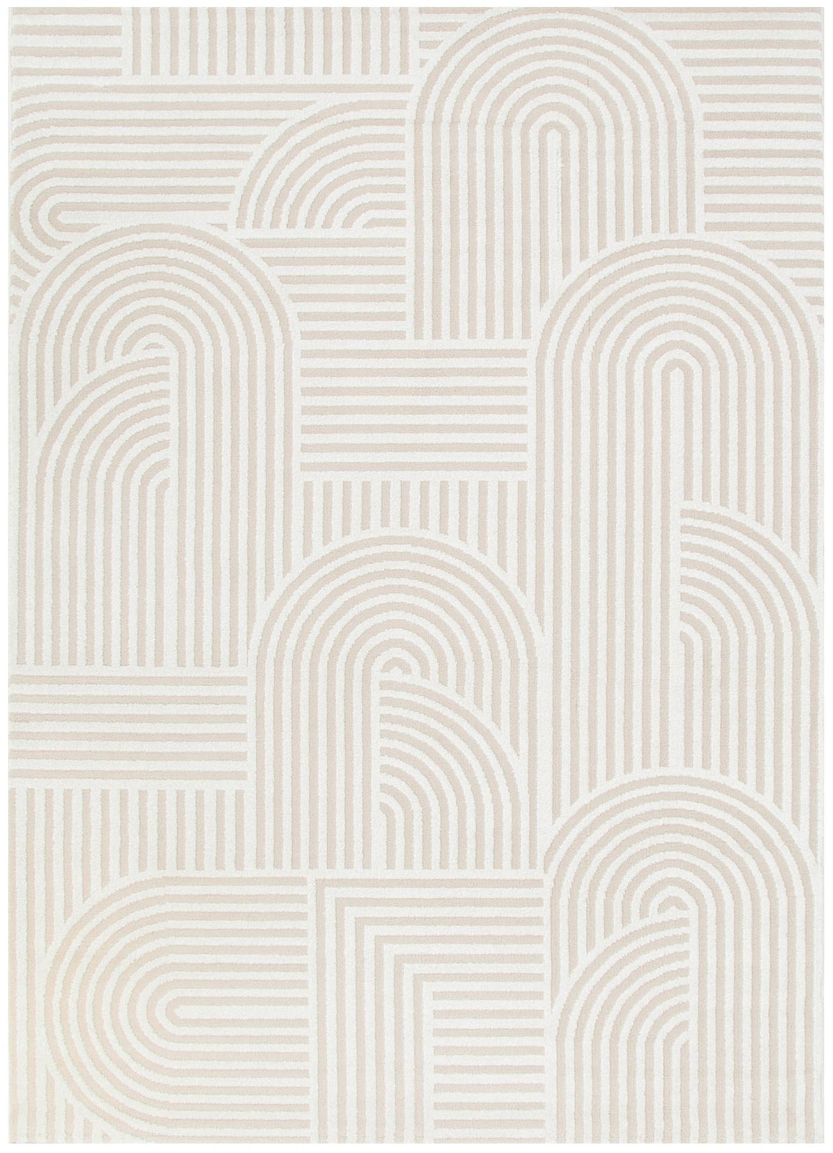 Cascadia Arches Beige Ivory Rug