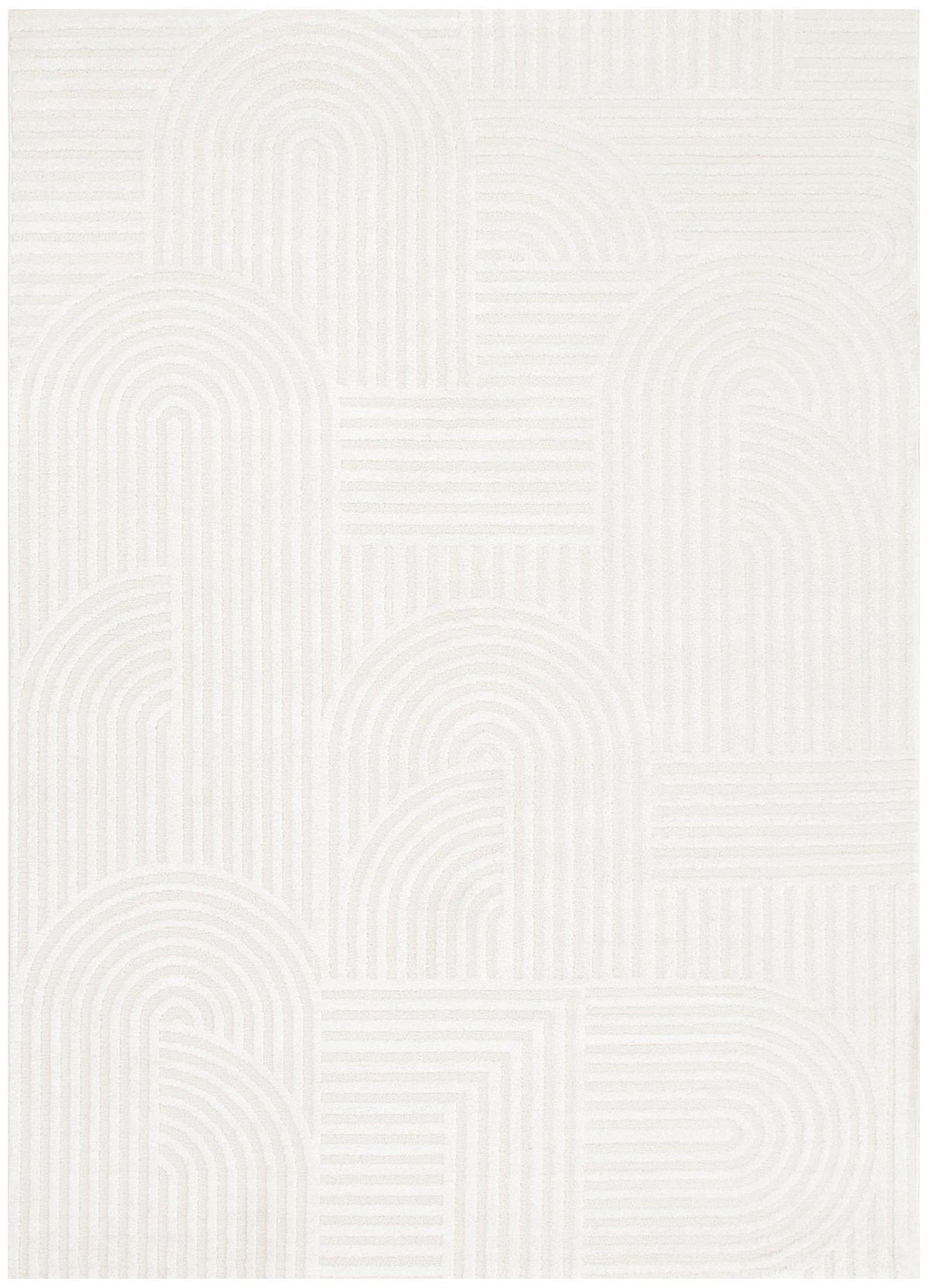Cascadia Arches Silver Rug