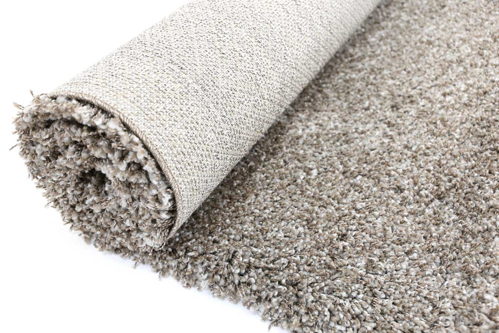 Austin Brown Beige Shaggy Rug