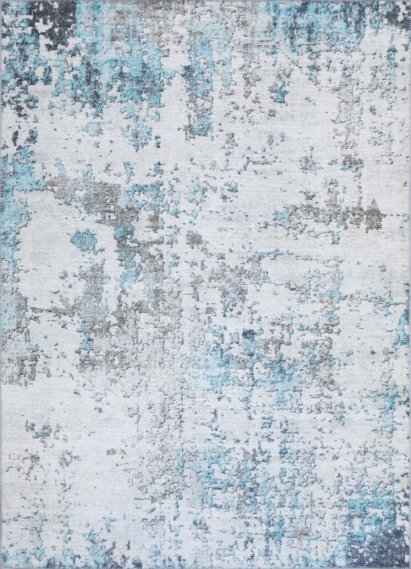 Babylon Akkad Blue Washable Rug - VTL1184-00