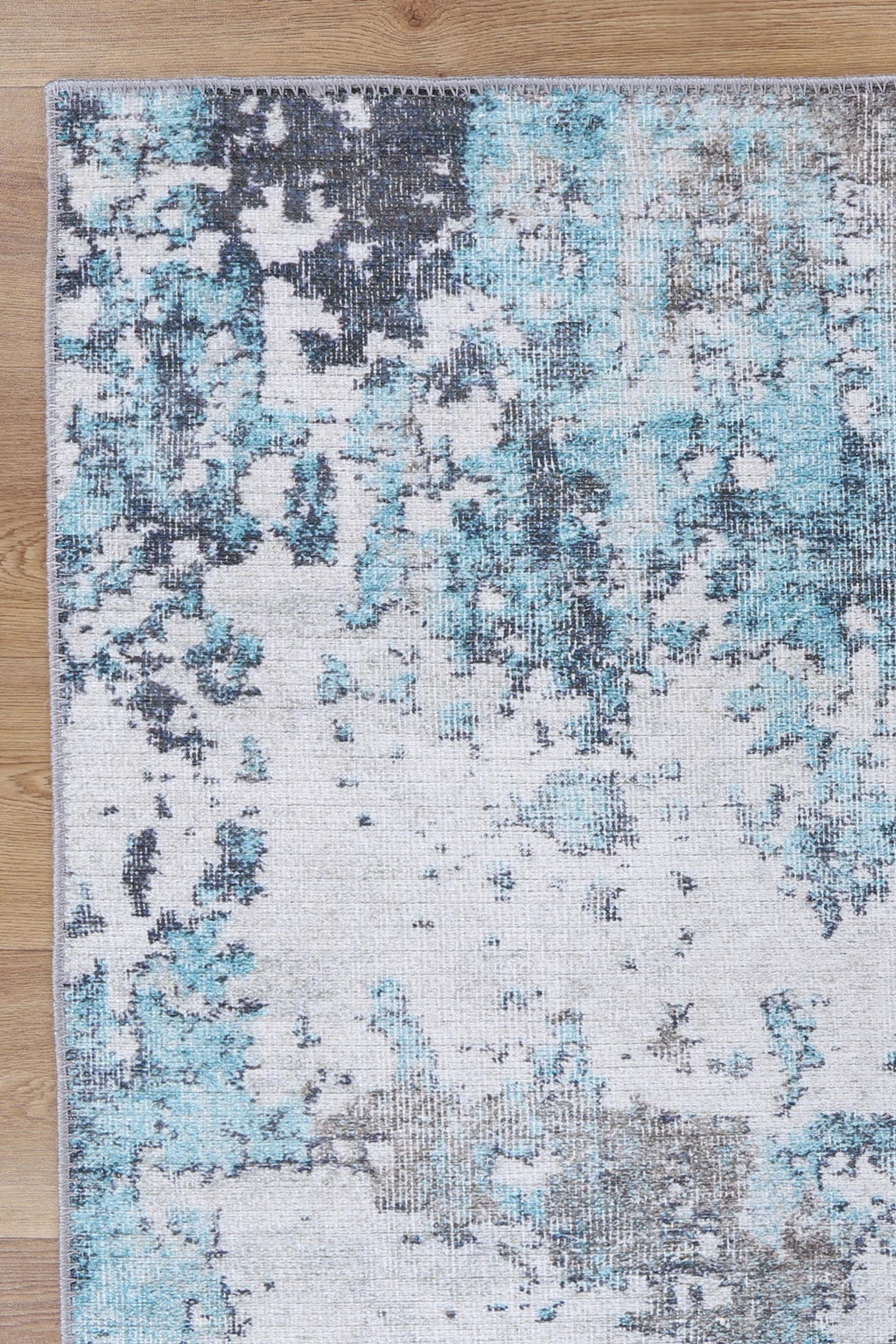 Babylon Akkad Blue Washable Rug - VTL1184-00