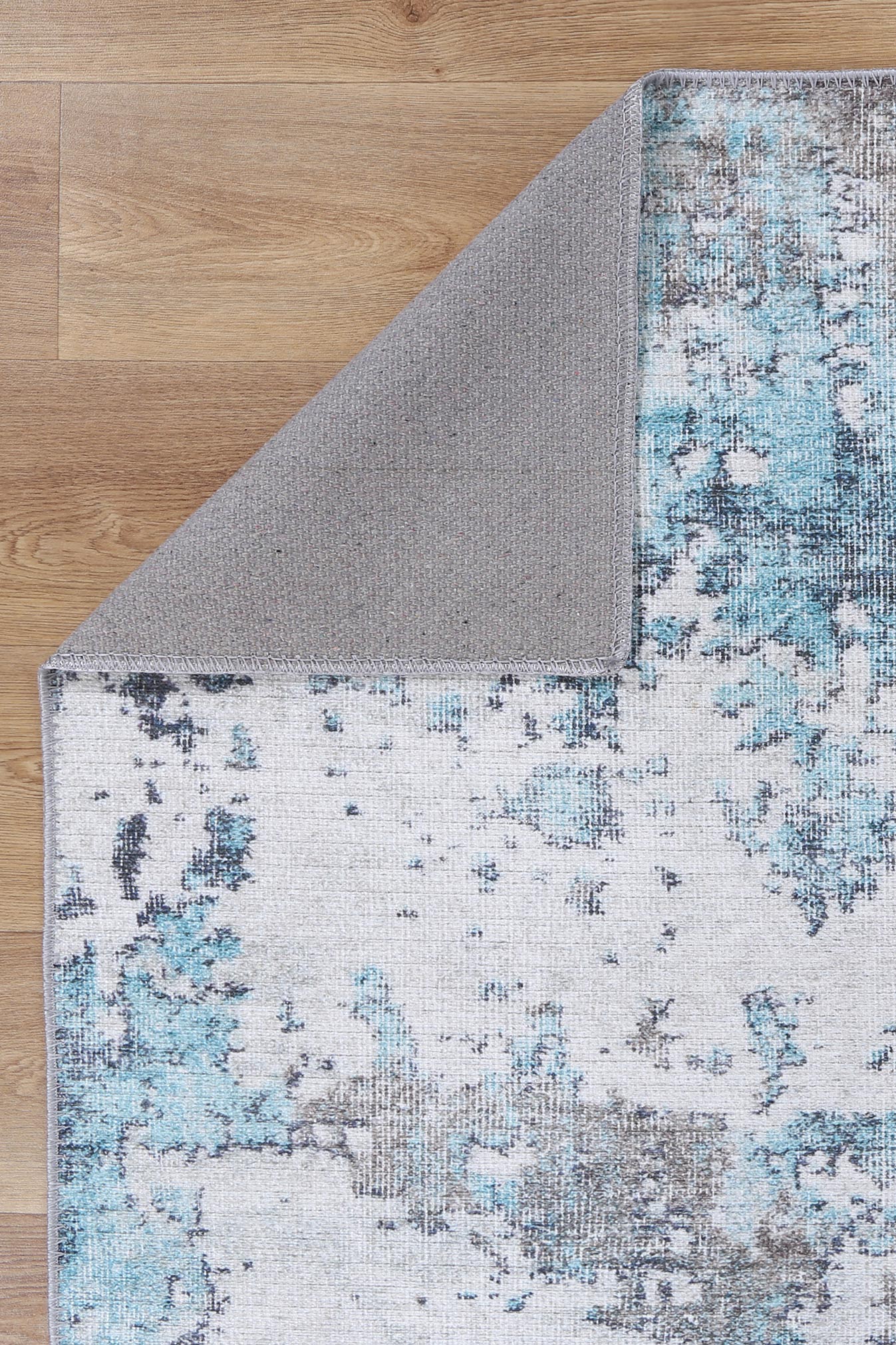 Babylon Akkad Blue Washable Rug - VTL1184-00