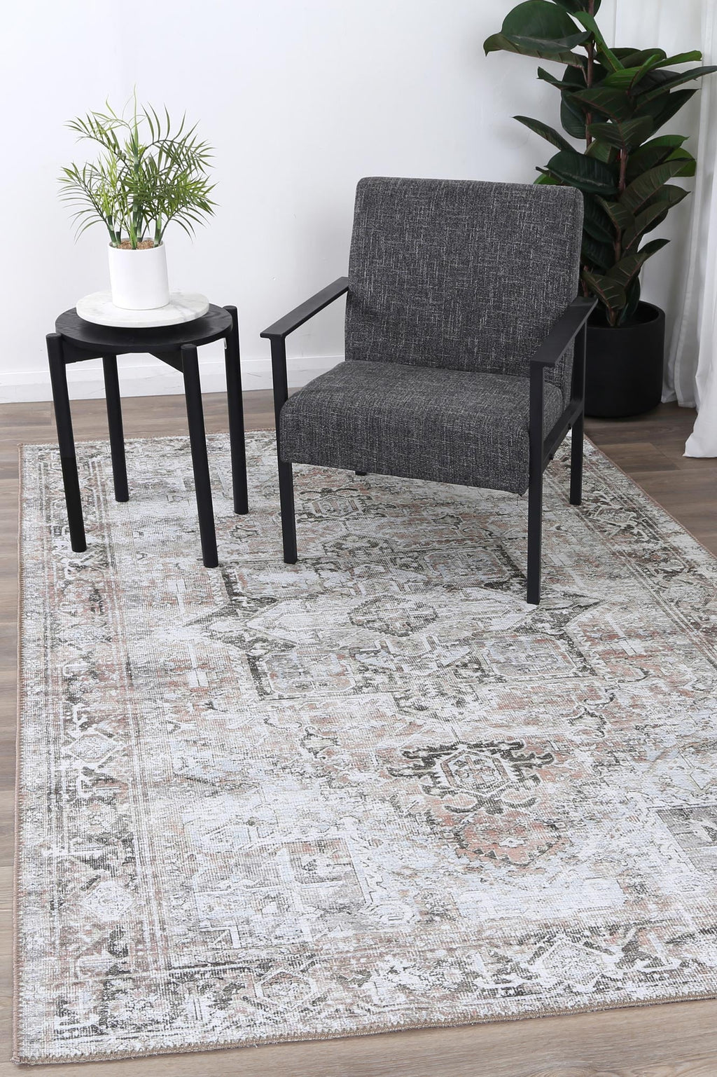 Babylon Nuzi Blush Washable Rug - VTL1190-03