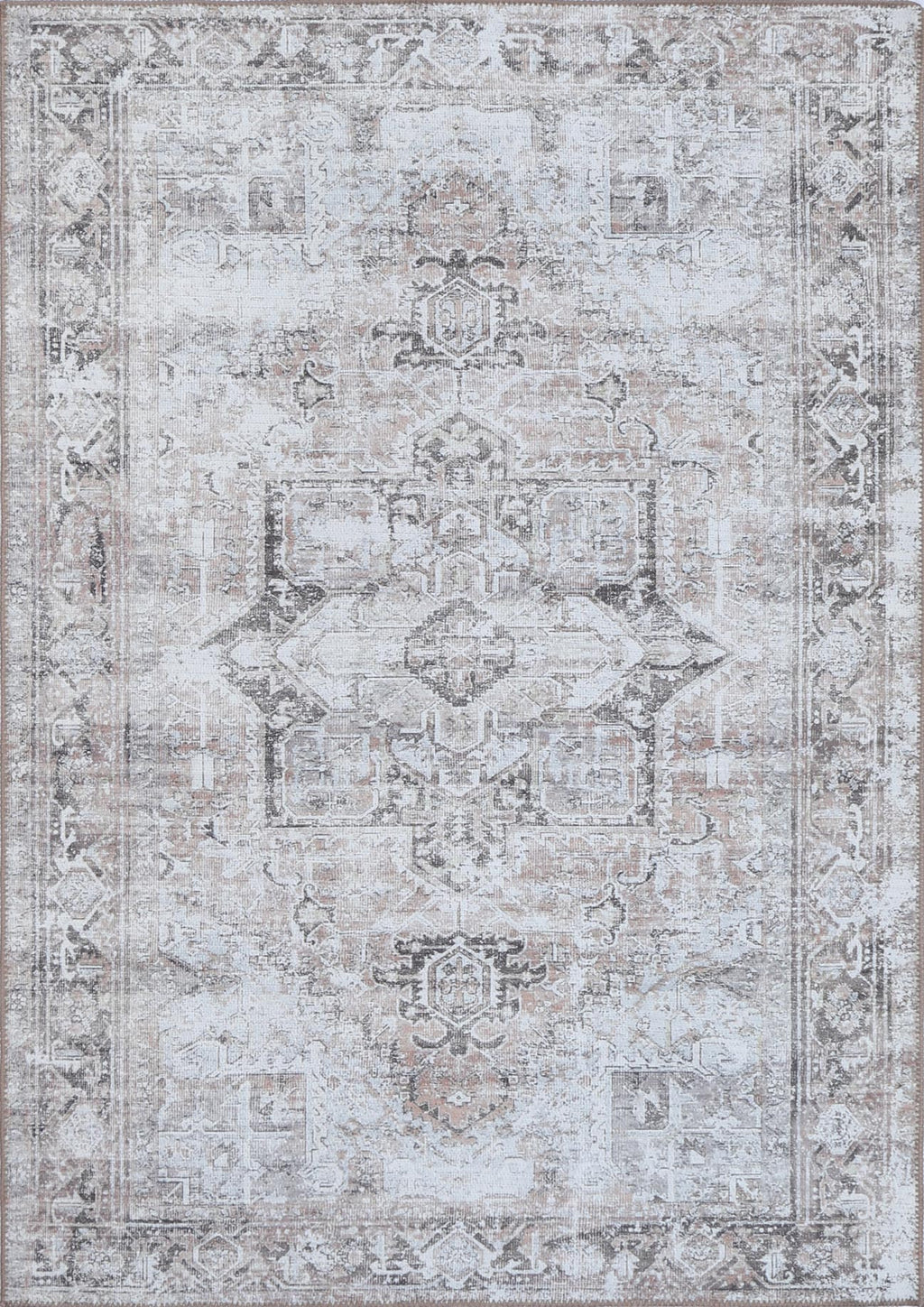 Babylon Nuzi Blush Washable Rug - VTL1190-03