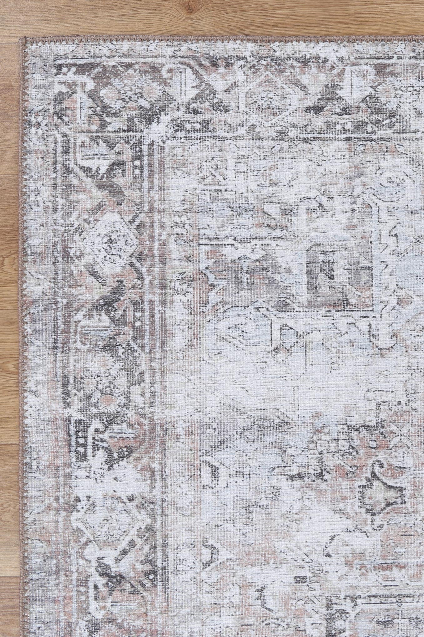 Babylon Nuzi Blush Washable Rug - VTL1190-03