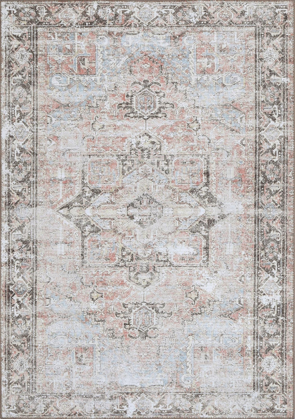 Babylon Nuzi Multi Washable Rug - VTL1190-04